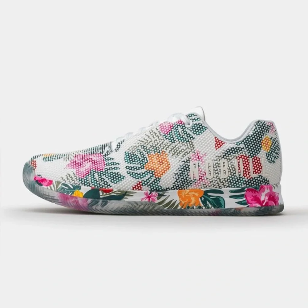 (🌺 SOLD) NoBull Women's Floral Court Trainer - Picture 2 of 15